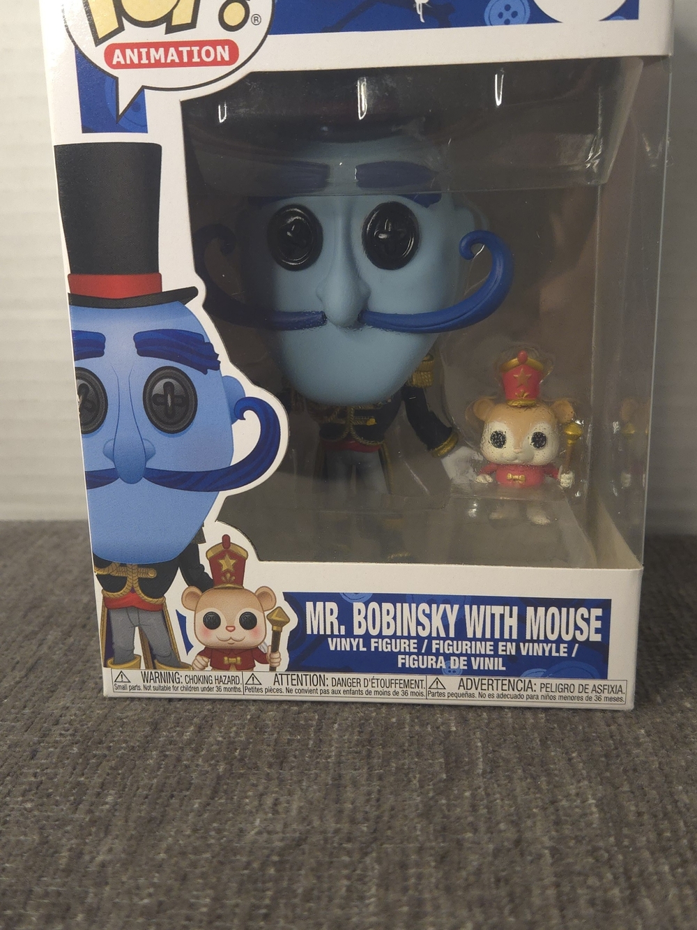 Funko Pop Coraline Mr. Bobinsky with Mouse #426 Vinyl Figure LAIKA New Boxed
